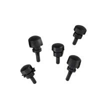 Gumové těsnění dveří RMS Classic 5-dílné černé pro Vespa 50 - 90-125 / PV / ET3
