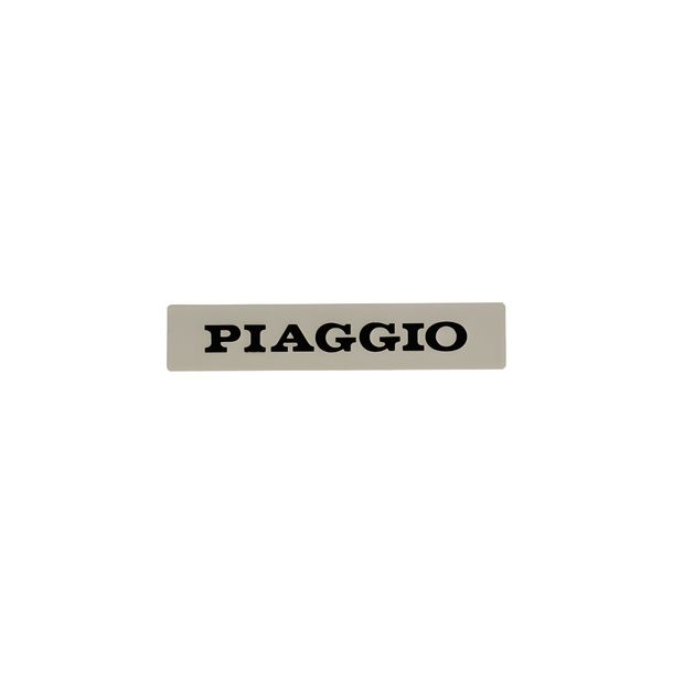 Targhetta RMS Classic in alluminio nera, grigia per Piaggio Vespa PK 50 - 125cc
