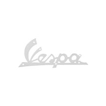 Voorschild embleem RMS Classic 101x45mm chroom zilver, Vespa Classic VNB5T VNB4T VNB3T VNB VNB2T 125 ccm