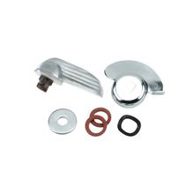 Reparaturblech Hebel kleine Motortür RMS Classic Aluminium für Vespa 50 N V5A1T - S V5SA1T - 90 V9A1T