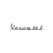 Emblème arrière RMS Classic pour Vespa 50cc L 155 mm en aluminium