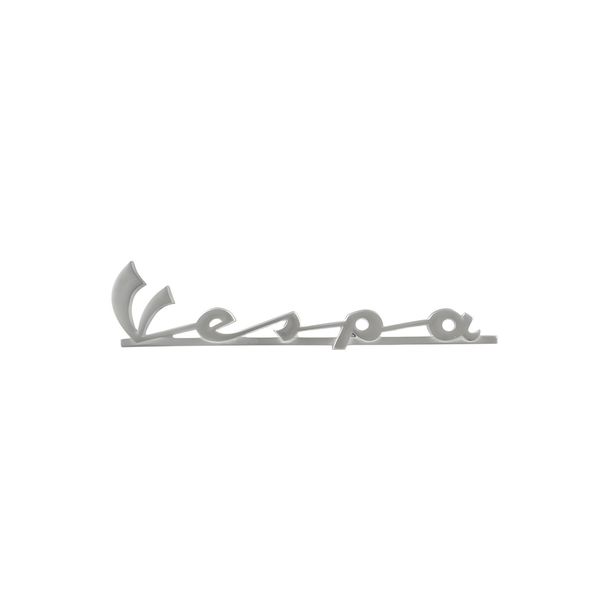 RMS Classic Badge for Vespa 50cc Special 142x32mm polished