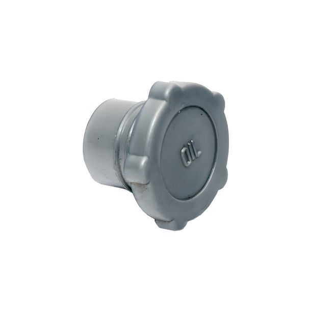 RMS Classic oil cap for Piaggio Vespa Px/Rally, grey, plastic