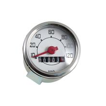 Tacho RMS Classic 120 km / h mit Kilometerzähler für Piaggio Vespa 50cc N-R-L