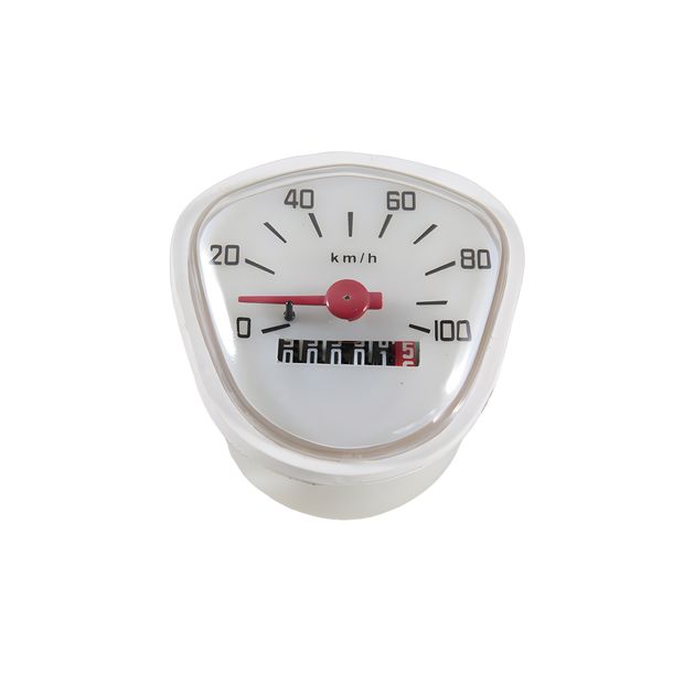 Tacho RMS Classic 100 km / h creme für Lambretta J-50