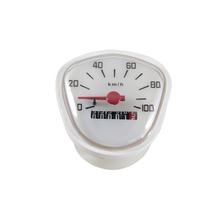 Speedometer RMS Classic 100 km/h cream for Lambretta J-50