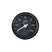 Tacho RMS Classic 70mm schwarz, weiß für Piaggio Vespa PK 50 - 125