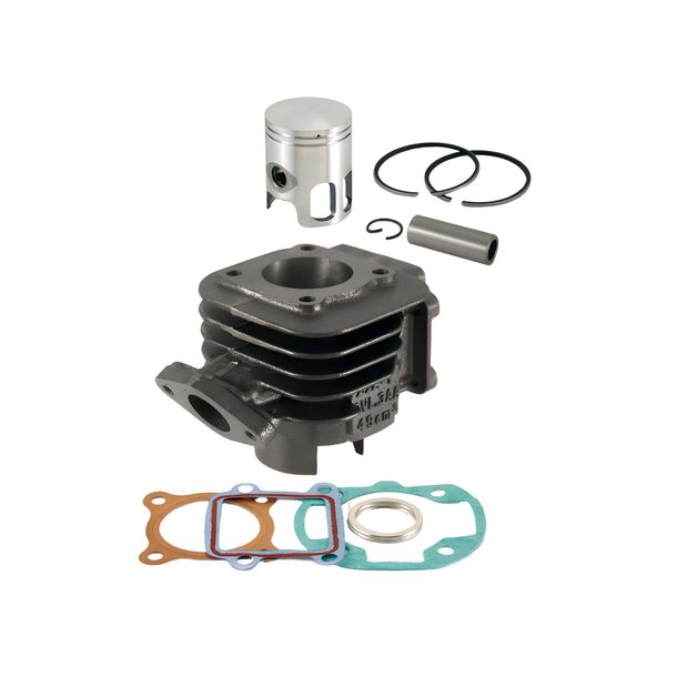Kit cilindro in ghisa RMS Minarelli 40mm 50cc per MBK Booster Naked, Aprilia Amico Sport Track 12 Zoll GL Spirit Yamaha Spy Stunt Slider BWS Bump Rocket