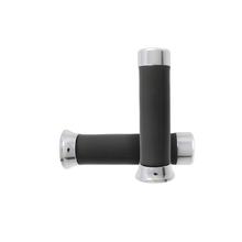 RMS Classic Grips for Vespa PX 130mm Black/Chrome 582324
