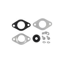 Schwungradgehäuse Kabelbefestigungsplattenset RMS Classic poliert silber für Lambretta LI / LIS / SX / TV / DL / GP