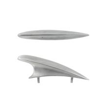 Kotflügelkamm RMS Classic poliertes Aluminium 60mm für Vespa 150 VL / VB1 / VD1 - 2 / GS