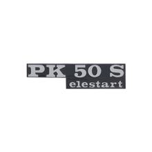 RMS Classic emblem for Piaggio Vespa PK50 S ELESTAR black/chrome