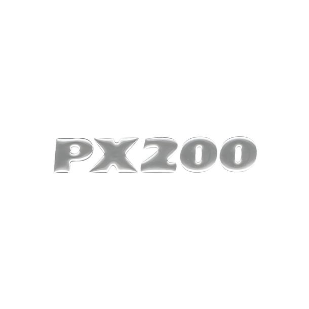 Emblema RMS Classic per Piaggio Vespa PX 200cc 135x25mm in alluminio r.o575797