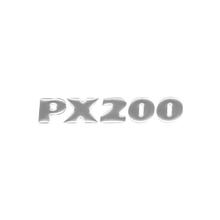 RMS Classic embleem voor Piaggio Vespa PX 200cc 135x25mm aluminium r.o575797
