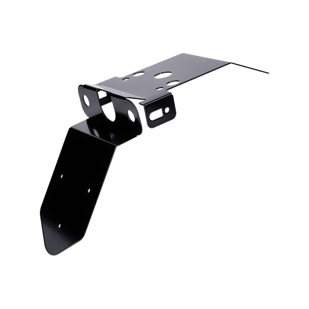 Kennzeichenhalter 101_Octane schwarz Metall für Derbi Senda, Aprilia RX