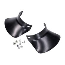 Conjunto de para-lama e protetor de lama 101_Octane plástico preto para Simson S50, S51, S70