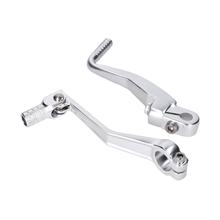Schalthebel Kickstarter Set 101_Octane Aluminium klappbar silber für Simson S50 S51 S53 S70 S83