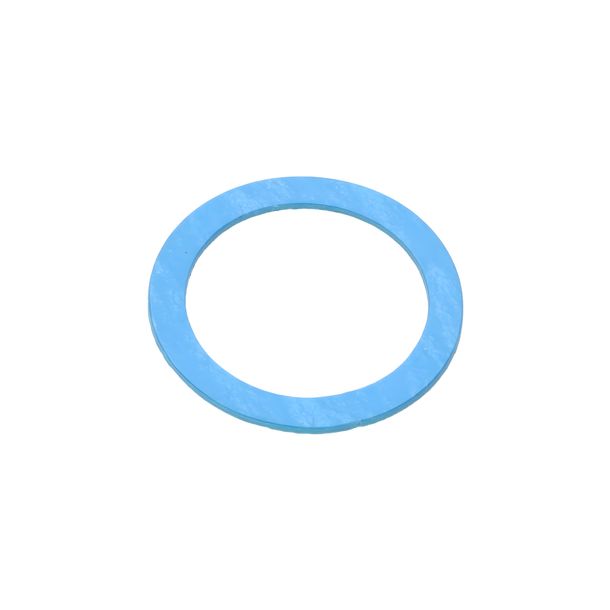 101_Octane round exhaust gasket 27x35x1.2mm for Puch moped