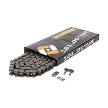 101_Octane superversterkte 428x140 (428 1/2x1/4) ketting voor HRD Sonic Enduro, Hyosung Karion XRX Offraod Kymco Hipster 4 V Quannon Racing Naked Yamaha
