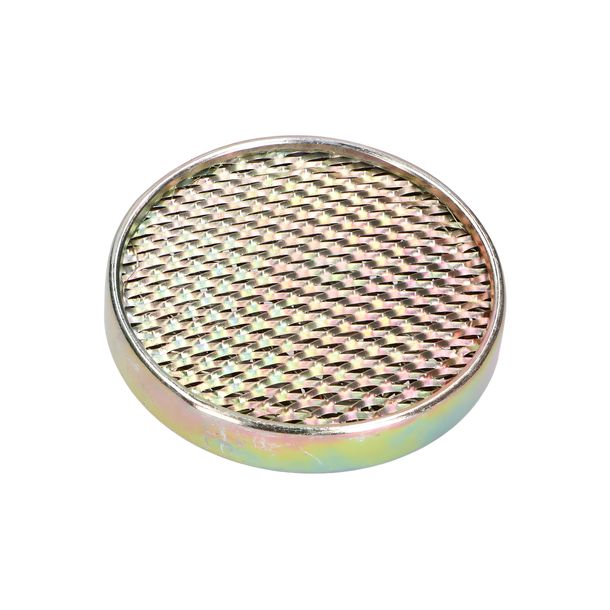 Cartucho de filtro de aire/filtro de aire metálico 101_Octane plano, Ø 60 mm, forro polar para Simson S50, S51, S53, S70, S83, SR50, SR80