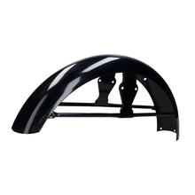 Schutzblech 101_Octane vorn schwarz grundiert mit Strebe für Simson S50 S51 S70