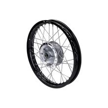 Roue à rayons 101_Octane 1,60x16 en aluminium noir pour modèles Simson