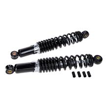 Sada tlumičů 101_Octane 310mm černé univerzální pro Gilera EC1, Herkules Zenith LM LN Honda Metropolitan Kreidler Florett LF-F nožní řazení Flory