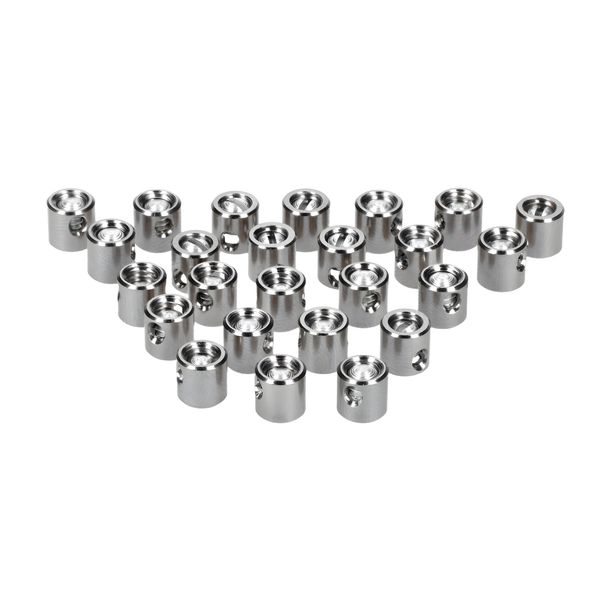 101_Nippli a vite Octane 5, 5x 6,0 mm, 25 pezzi per cavi dell'acceleratore