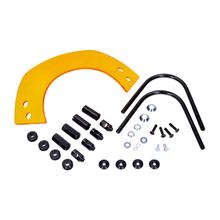 101_Parabrezza corto colorato giallo Octane 11x30cm per Vespa Keyless GTS 125, 300 2023