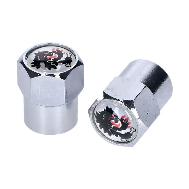 Ensemble de bouchons de valve Malossi blanc