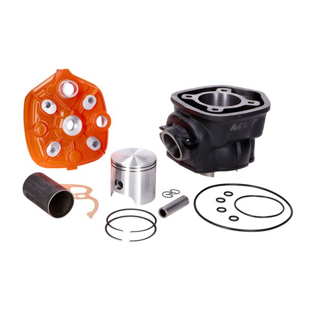 Kit cylindre Big Bore MVT Iron Max 90cc KB 13 mm pour Minarelli AM6 – Bild 1
