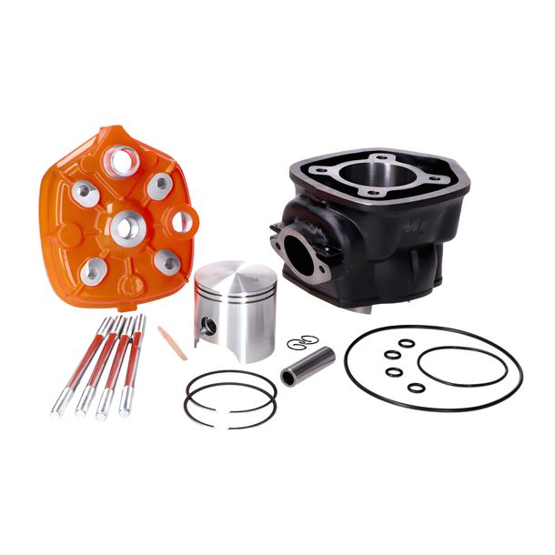 Zylinderkit Big Bore MVT Iron Max 90ccm KB 12mm für Piaggio/Derbi D50B0
