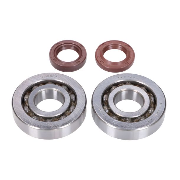 Naraku FKM Heavy Duty crankshaft bearing set for Piaggio 2-stroke scooters