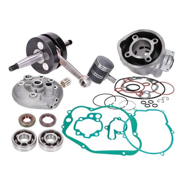 Naraku 70cc Tuning Maxi 25/28mm exhaust cylinder kit for Minarelli AM6