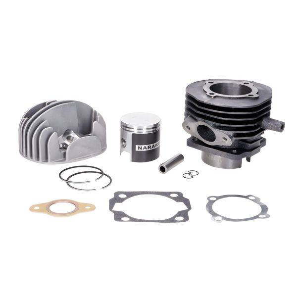 Kit cylindre Naraku 85cc 50mm avec culasse pour Vespa V50, PK, Special, Ape 50
