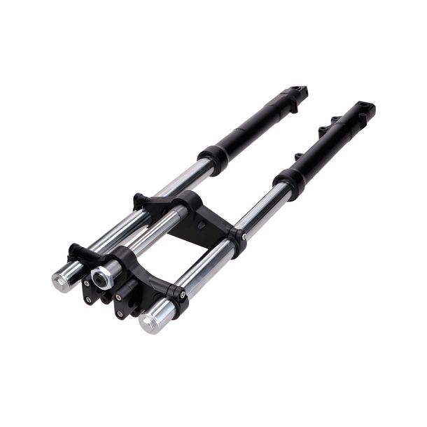 Fourche avant Naraku entièrement usinée CNC de 37 mm pour Derbi, Aprilia, Gilera