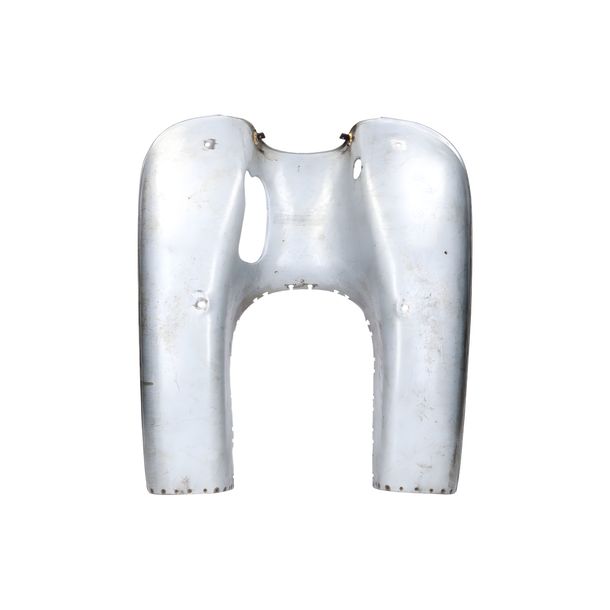 Paragambe Schmitt non verniciato bianco 1,0 mm per Simson KR51/2 Schwalbe