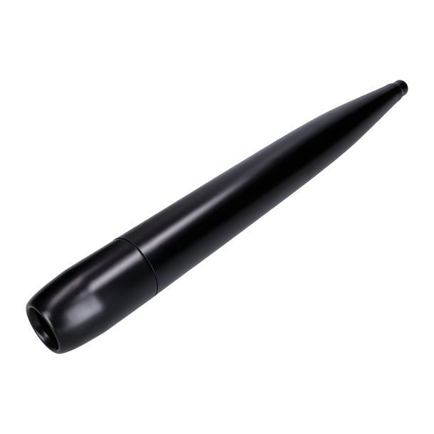 Auspuff Swiing Zigarre 28/70mm schwarz Resonanzauspuff für Tomos Fun Tastic Arrow Streetmate R Revival S25 Youngster A55 SE 4 TL A3 SportR, Puch Maxi