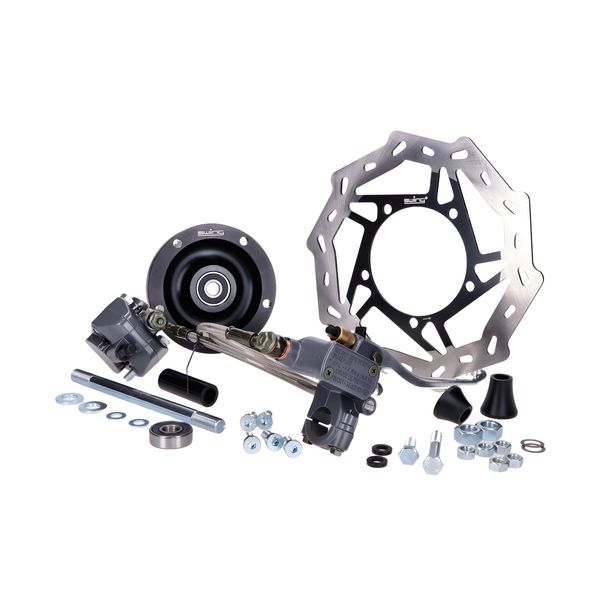 Scheibenbremse Set Swiing EBR hydraulisch schwarz für Piaggio Ciao