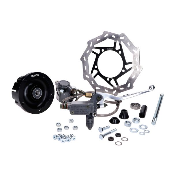 Scheibenbremse Set Swiing EBR Harry schwarz für Piaggio Ciao