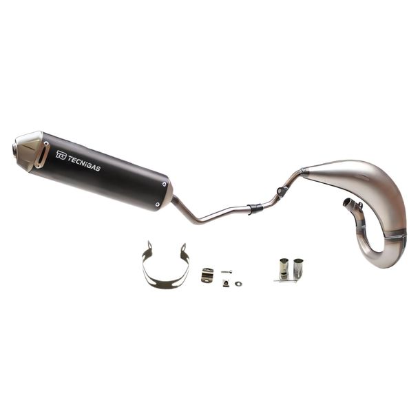 Escapamento Tecnigas E-NOX EVO Aço com Homologação para Sherco 50 SM-R, SE-R, CE