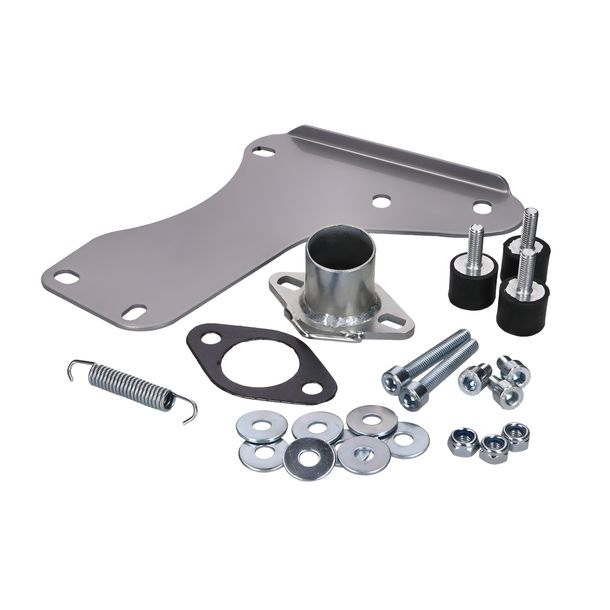 Befestigungskit Auspuff Tecnigas RS II mit Zulassung für Piaggio, Gilera 125-180ccm 2-Takt, Aprilia SR 125-150 2-Takt