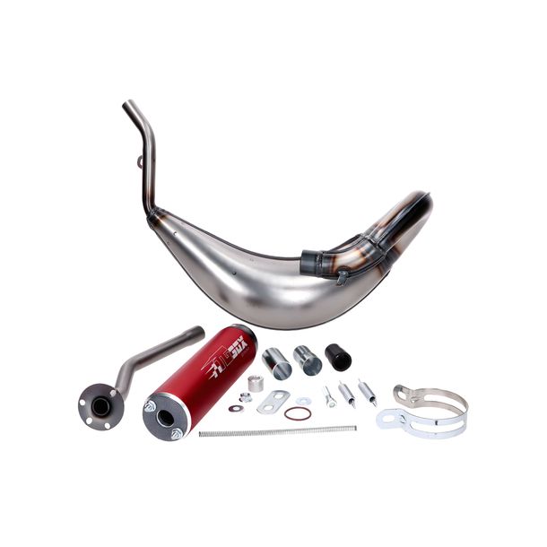 Auspuff Tecnigas E-NOX EVO-2 Steel mit Zulassung 200mm für Sherco 50 SM-R/SE-R CE Euro4/Euro5