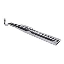 Auspuff Tecno 28mm verchromt 2-teilig für Puch Maxi N, S