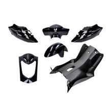 TUNR 6-delige kuipset zwart voor Kymco Agility 50, 125cc 2T, 4T 08-17