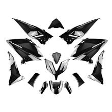 TUNR 14-delige kuiponderdelenset zwart voor Yamaha T-Max 530 2015-2017