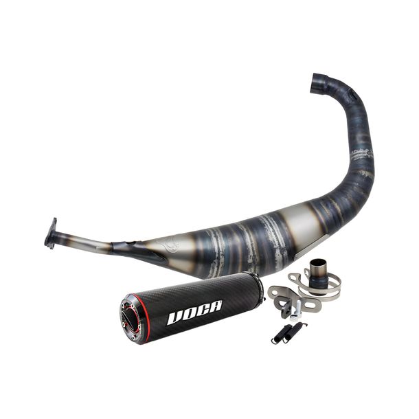 VOCA Racing Carbon 80cc uitlaatsysteem voor Minarelli AM6