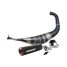 Uitlaat VOCA Racing Carbon 80ccm voor Derbi EBE, EBS, D50B Enduro, Supermoto
