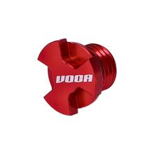 Tappo serbatoio olio CNC VOCA Racing rosso per Minarelli AM, Generic, KSR-Moto, Keeway, Motobi, Ride, 1E40MA, 1E40MB