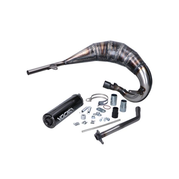 Ligne d'échappement VOCA Racing Cross Rookie 50/70ccm noir pour Beta RR Enduro, SM 2021